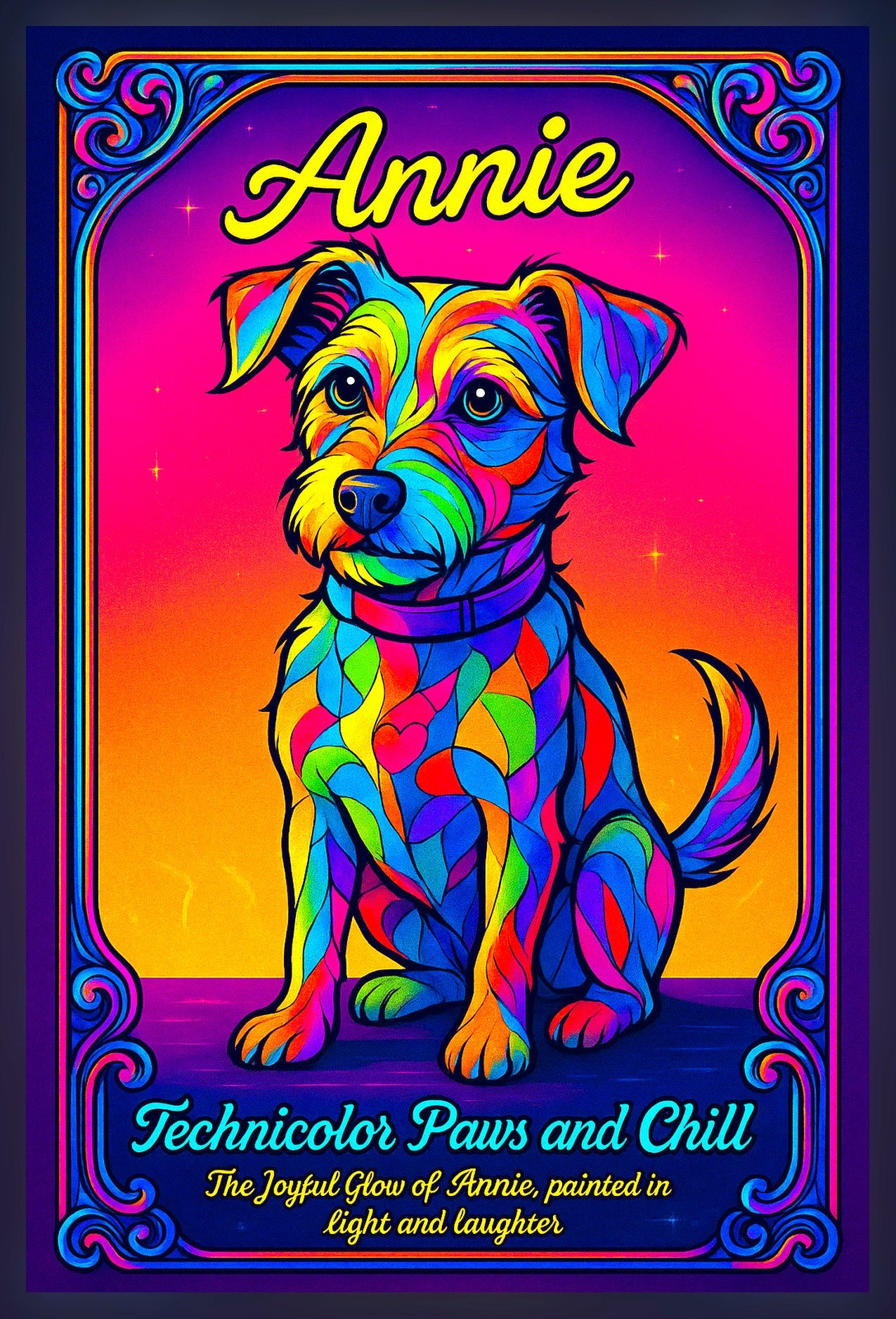 Technicolor Paws And Chill