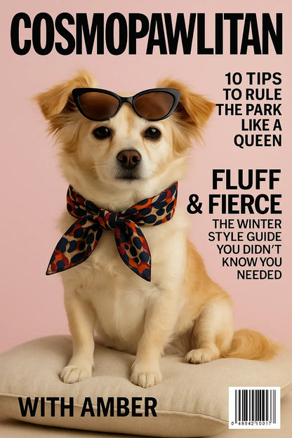 Cosmopawlitan Pixel Paws Pet Portraits