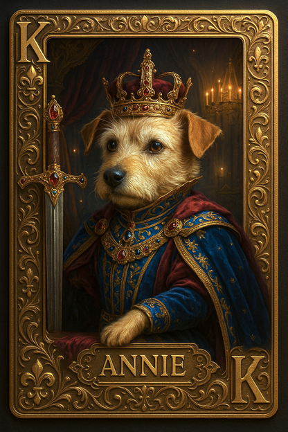 King of Companions Pixel Paws Pet Portraits