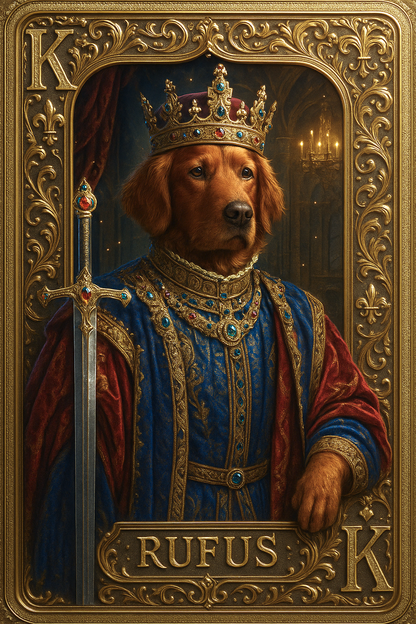 King of Companions Pixel Paws Pet Portraits