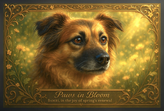 Paws In Bloom