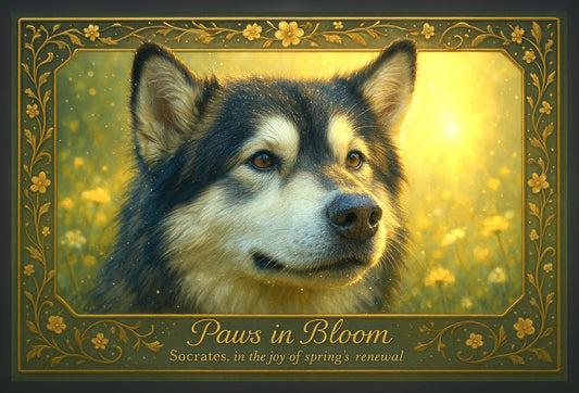 Paws In Bloom