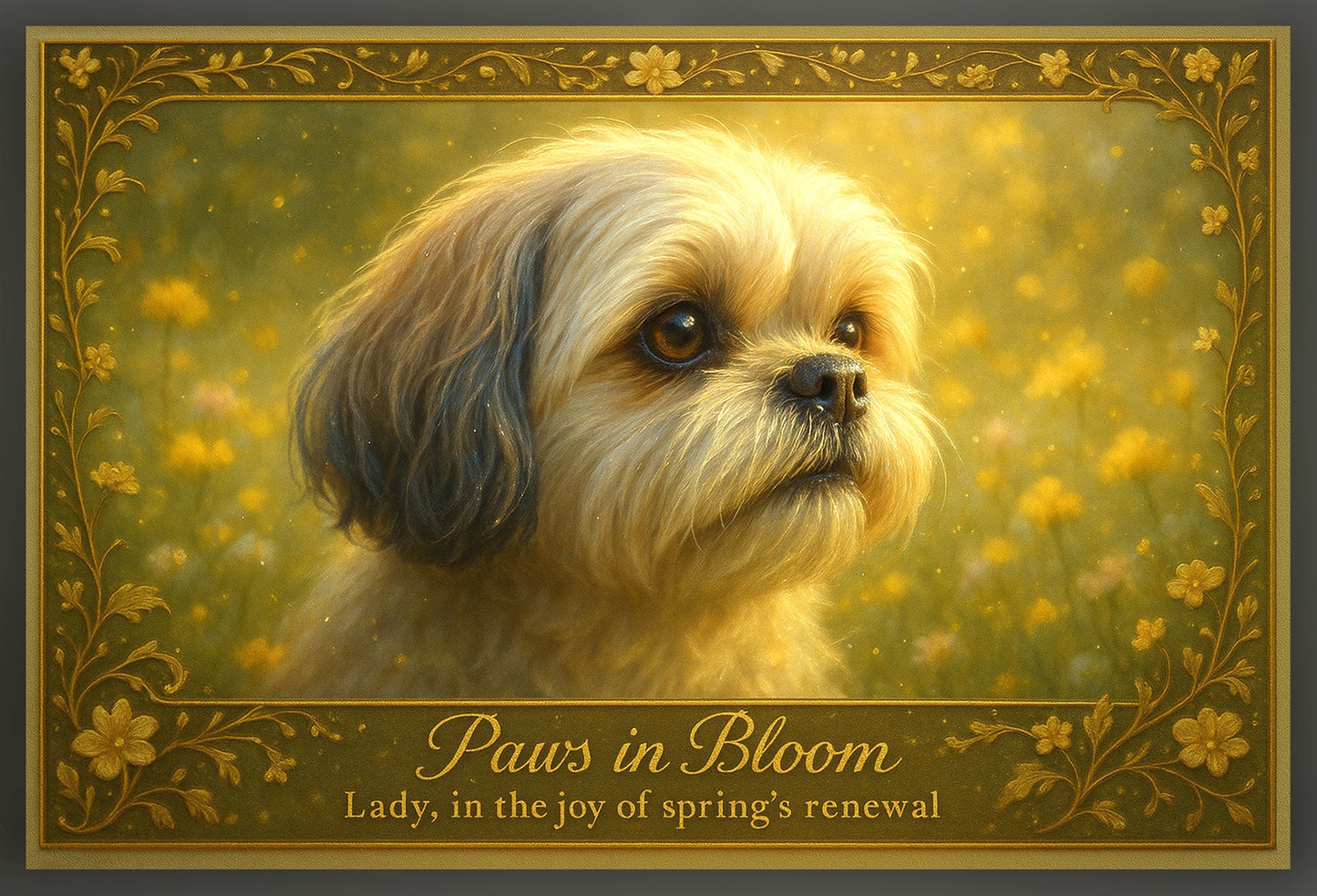 Paws In Bloom