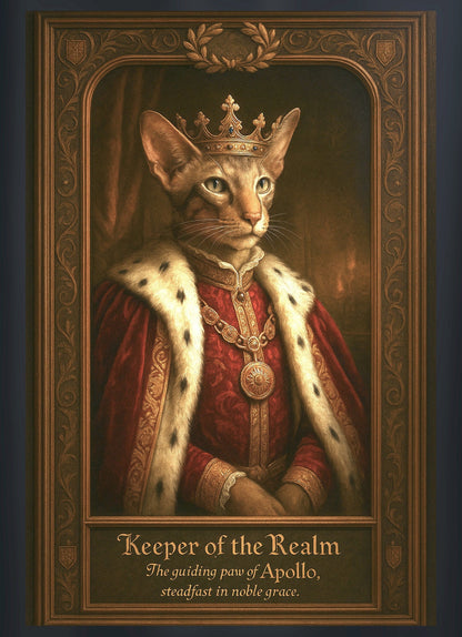 The Keeper of the Realm Pixel Paws Pet Portraits