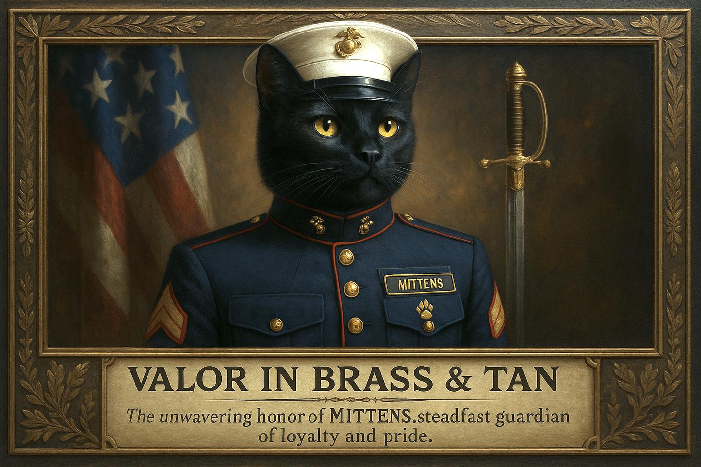 Valor in Tan & Brass